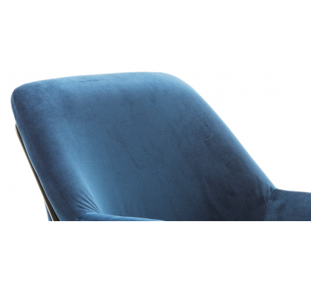BUTACA MODELO 894 TERCIOPELO AZUL