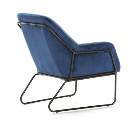 BUTACA MODELO 894 TERCIOPELO AZUL