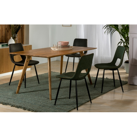 SILLA COMEDOR MODELO 120 POLIPIEL GRIS