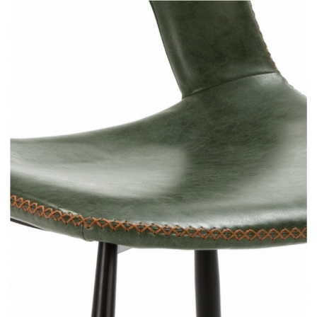 SILLA COMEDOR MODELO 120 POLIPIEL VERDE