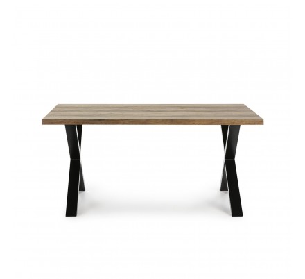 MESA COMEDOR MODELO 51 MADERA CHAPADA 160X90