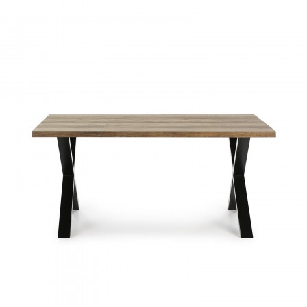 MESA COMEDOR MODELO 51 MADERA CHAPADA 160X90