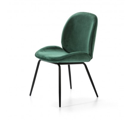 SILLA COMEDOR TERCIOPELO DC 531 ORO