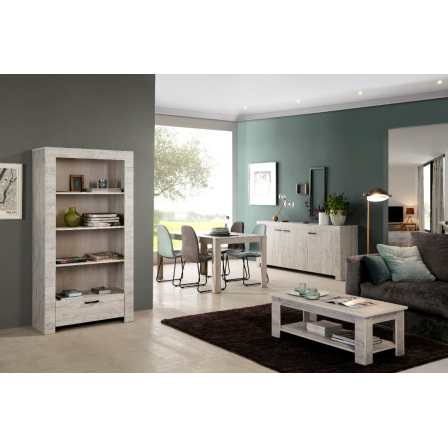 MESA CENTROMODELO MICHIGAN MELAMINA 110X55
