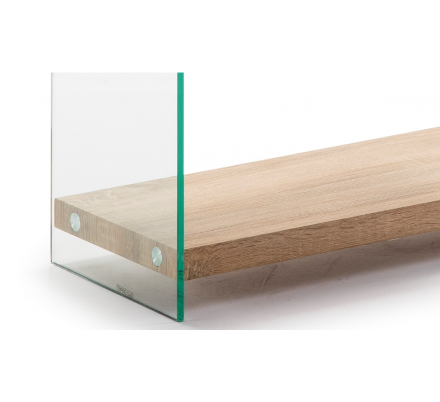 ESTANTERÍA SIDNEY SH-165 CRISTAL COLOR ROBLE