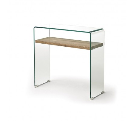 CONSOLA SIDNEY CON-11 CRISTAL COLOR ROBLE